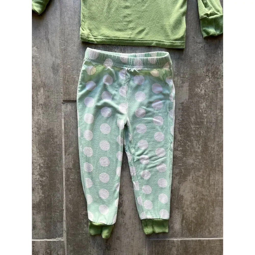 Silkberry Baby Toddler Boy Girl Organic Bamboo Pajamas 2 Piece Set Pear 12-18M